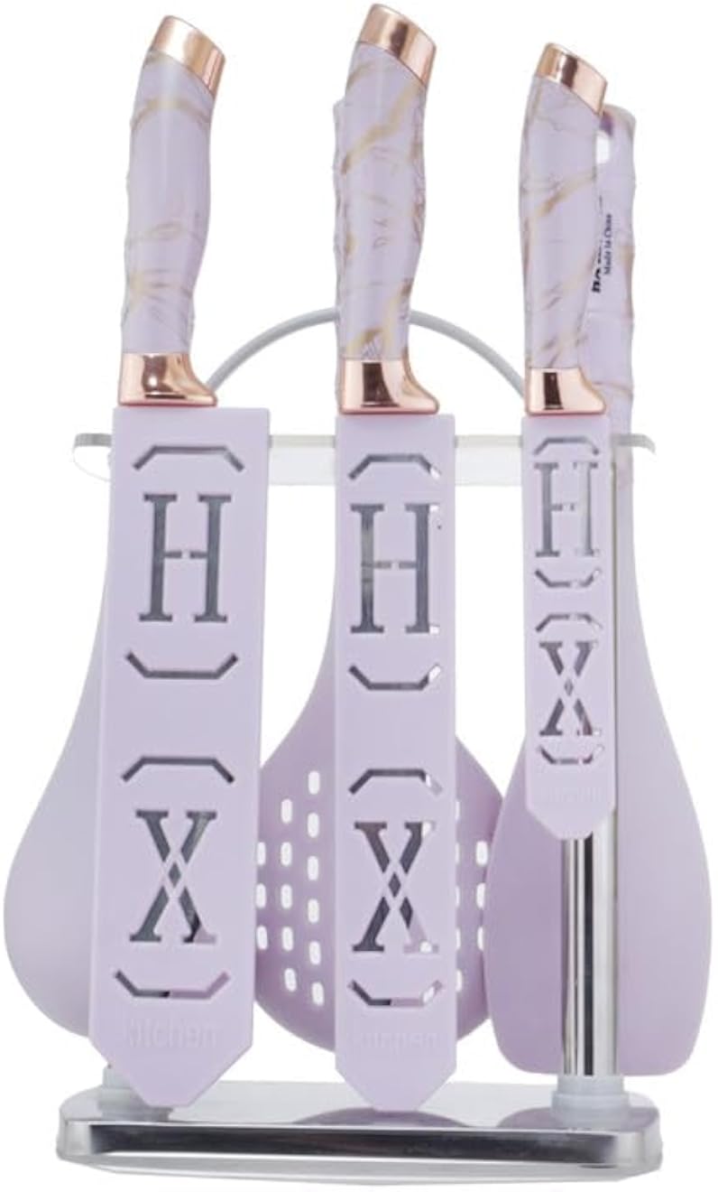 6 Piece Cutlery Set - Mauve
